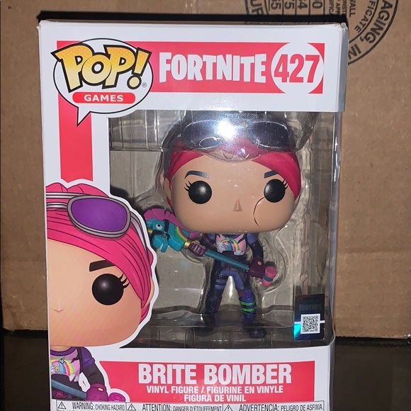 Fortnite BRITE BOMBER Pop Vinyl - Picture 1 of 5